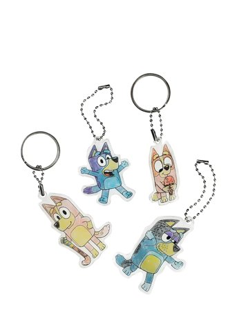 Micki Leksaker | Bluey Nyckelring Krympfilm | ONE SIZE