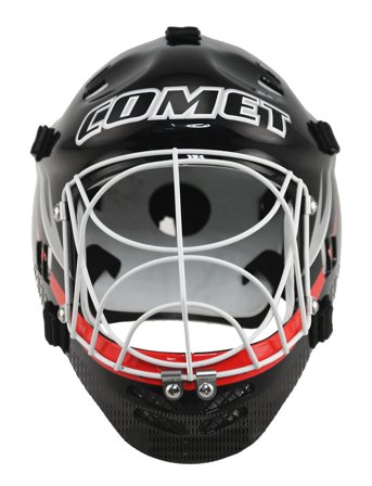 SportMe Comet Street Hockey Mask - Black - 27X 22X 28CM