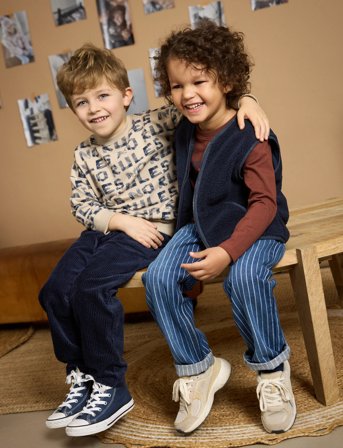 Minymo T-Shirt Ls - Brown - 128