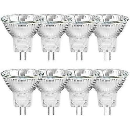 Pakke MR11 GU4 20W 12V Halogen Reflektor Pære, Varm Hvid 2700K, Dæmpbar Halogen Spotlight 35mm Diameter, 250LM, GU4 Bi-Pin Base, 30° Spredningsvinkel,