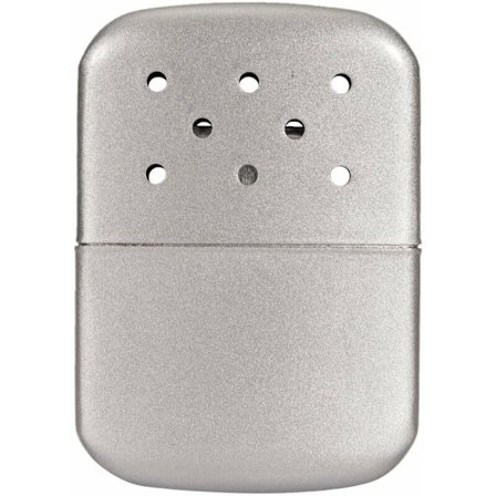 Uudelleenkäytettävä kannettava polttoainekäyttöinen kädenlämmitin, vakiokokoinen taskuun mahtuva kädenlämmitin ulkoiluun, metsästykseen ja 