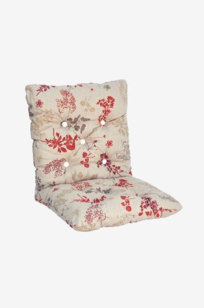 Fritab - Siddeunderlag Minivik flock - Beige - Hynder til positionsstole - Fra Homeroom