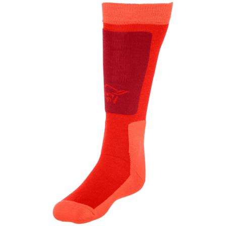 Norrøna Lofoten Mid Weight Merino Socks Unisex ski socks Red 34-36