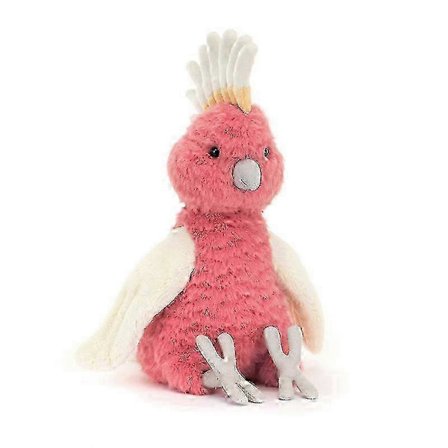 2025 Svalbard Rosa Papegoja 25cm Plyschleksak Present till Barn