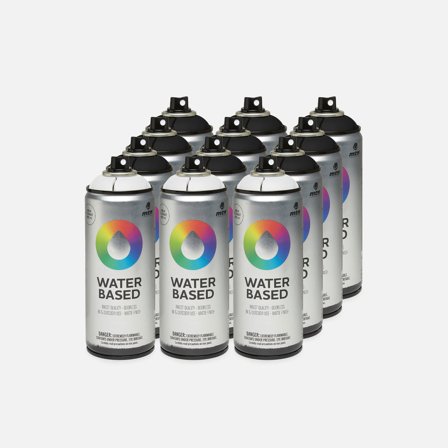 Montana Water Based 400 ml Black & White 12 Pack