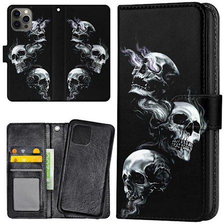 iPhone 13 Pro Max - Mobilcover/Etui Cover Skulls