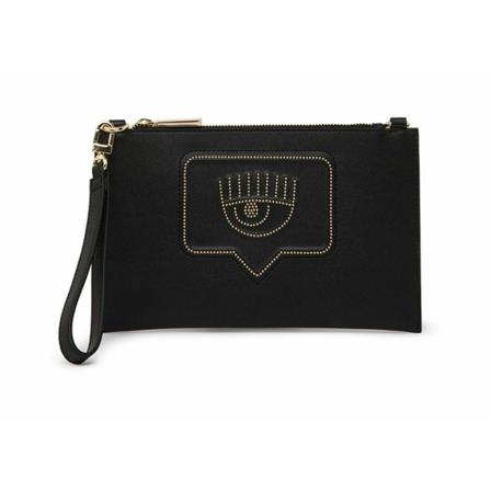 Chiara Ferragni Collection Bags Sort, Dame Clutch, Størrelse: ONE Size
