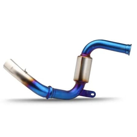 For KTM 125 250 390 DUKE RC390 Motorsykkel Eksos Kobling Mellomrør Link Pipe Slip On Eksosanlegg 2017 2018 2019 2020