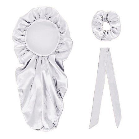 1 Set Sleeping Cap Adjustable Anti-static Fake Stain Wide Application Sleeping Hat For Women