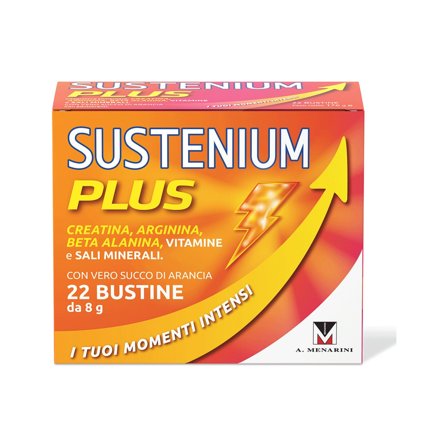 Sustenium Plus 22 Bustine - Integratore Energetico Potente