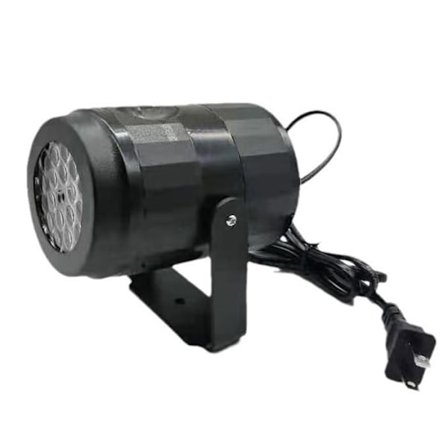 TD 16-cifret snefnug animationsmodel har ført snefnug projektørlyset i fuld