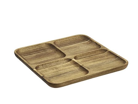 HOLM Serveringsfat 30,5x30,5x2,5cm Akasietre