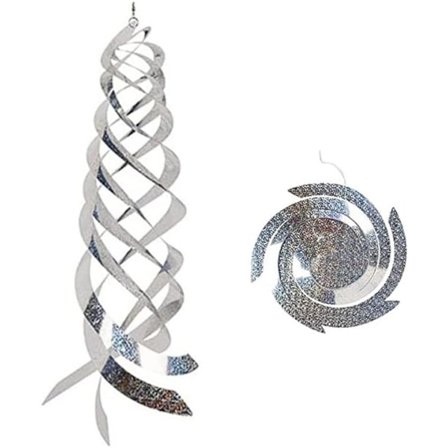 5 kpl Kyyhkyskarkotin Spiraali Linnunpelätin Heijastava Riippuva Sika