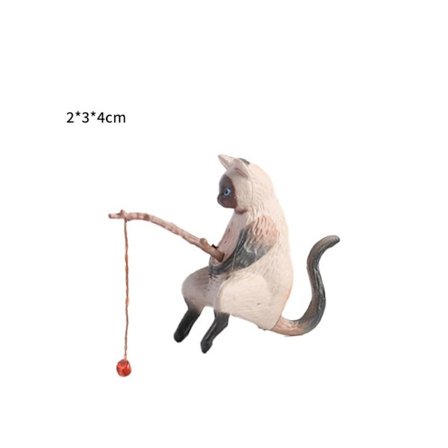 Fiskekattepynt Akvariumdekoration 4 4