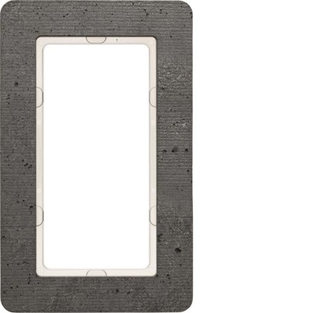 Hager 13096020 Peitekehys Berker Q.7:lle, suuri reikäkuvio, Kytkimet & pistorasiat