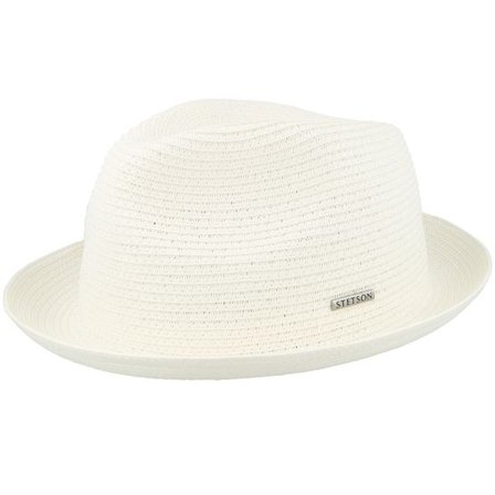Stetson - Vit straw Hatt - Player Toyo White Straw Hat @ Hatstore