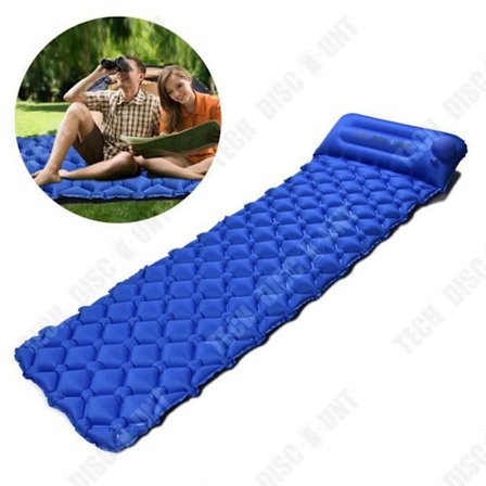 Uppblåsbar kudde - TD - Camping - Ultralätt - 192x60x6cm - Max belastning 150kg