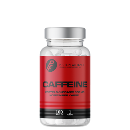 Proteinfabrikken Caffeine, 100 kapsel