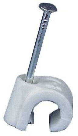 GELIA LEDNINGSKLAMMER 3-5MM RUND HVIT 20STK