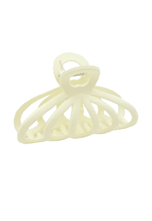 Complement Större hårklämma i gummi Accessoarer & tillbehör Dam Vit 7-10 liter