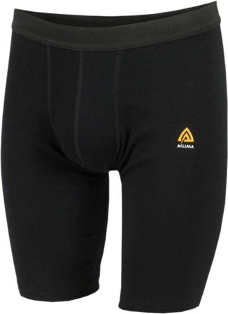 Aclima WarmWool kerrastoshortsit, musta