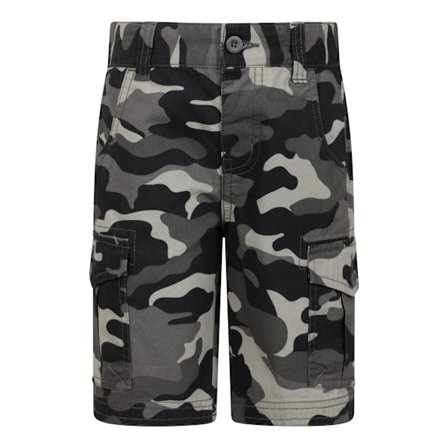 Mountain Warehouse Barnkläder/Barn Camo Cargo Shorts 7-8 År B