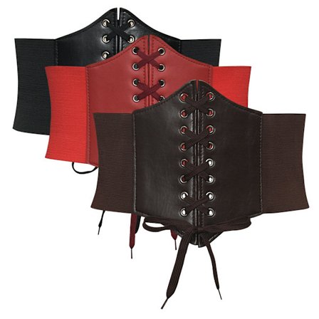 Elastisk mote belte, dame korsett midje belte, alt er elastisk