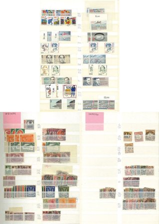 Tyske Rige, Baden og Berlin til 1990 - Dubletsamling i 1 tyk indstiksbog