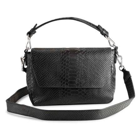 Markberg Crossbody NeevaMBG Snake Sort, Dame Skuldertasker, Størrelse: ONE Size
