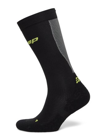 CEP Core Run Ultralight Socks, Tall, 4.0 - Black - II