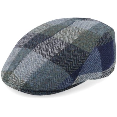 Wigéns - Blå flatcap Keps - Ivy Modern Cap Navy Flat Cap @ Hatstore