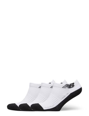 Unisex Response Performance No Show Socks 3 Pack Nilkkasukat Lyhytvartiset Sukat Valkoinen New Balance