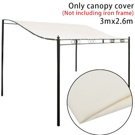 300D duk vattentät tält tak översta tak solskyddsduk utomhus cover