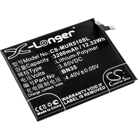 Batteri til SmartPhone, Mobil til Xiaomi Redmi 5