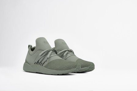 ARKK Copenhagen Damen Sneakers Größe 40 Raven Nubuck S-E15 Granite Green