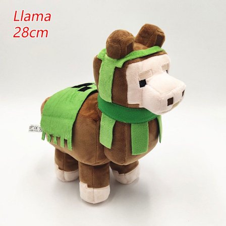 Minecraft Legetøj Spil Dukke LLAMA-28CM LLAMA-28CM