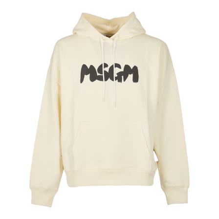 Msgm Hoodies Hvid, Herre