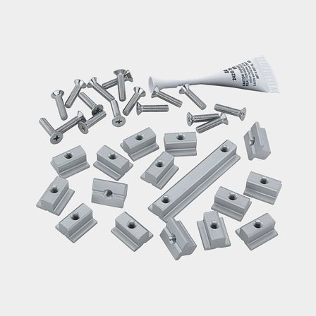 Harken 22mm Track Mounting Kit - Round Mast Groove (3804)