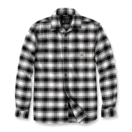 Carhartt Workwear Carhartt M's Flannel L/S Plaid Shirt Malt
