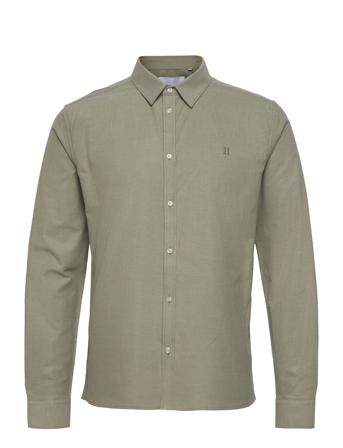 Christoph Lw Oxford Shirt Green Les Deux