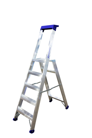 Skeppshultstegen 5050-05 Trappstege med hylla 5 steg, 1155 mm, Stegar & ställningar
