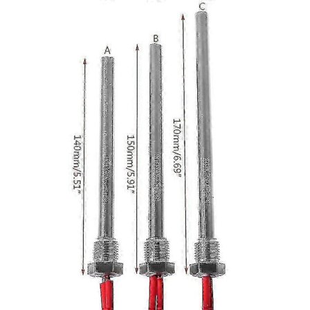 350W 220V Pilleovnsstarter med 10x140/150/170mm Varmeelement (FMY)