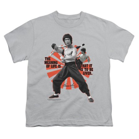 Bruce Lee Meaning Of Life Ungdom T-shirt