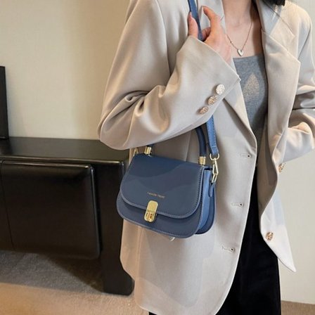 Messenger Axelväska Crossbody Väskor BLÅ