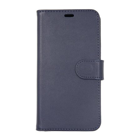 iPhone X/XS Plånboksfodral Läder med Stativ - Blå