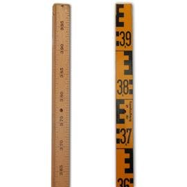 Hyssna 191525126 Nivelleringsstang 4-delt, 4 meter, Laserinstrumenter