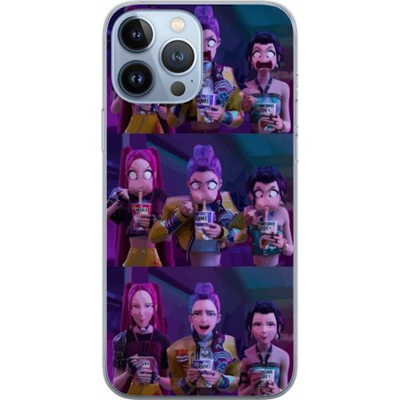 Kompatibel Mobilcover til Apple iPhone 13 Pro Max Demon Hunters KPop-figur med mørk aura