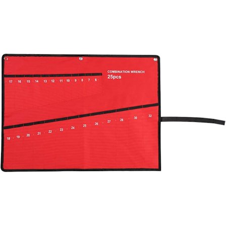 Verktøyveske Multi-lomme Oppbevaringspose Elektroteknikk Verktøyveske Verktøyholder Tilbehør for Elektriker Rørlegger Snekker, 25 Lommer