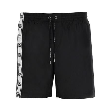Dolce & Gabbana Short Swimsuit Sort, Herre Badeshorts