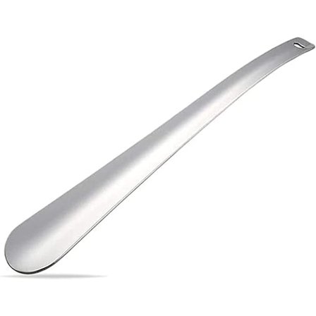 PRODUKTER 1 stk. Metal Sko Horn Bærbar Lang Håndtag Sko Horn Til Mænd Og Kvinder 30cm